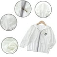 thumbnail image 2 of FLMEI Toddler Kids Sun Protection Jacket for Boys Girls Ice Silk Sun Shirt Summer UPF 50+ Sunsuits for 1-10 Years Hooded Rashguard Coat Baby Air Conditioning Shirt, 2 of 9