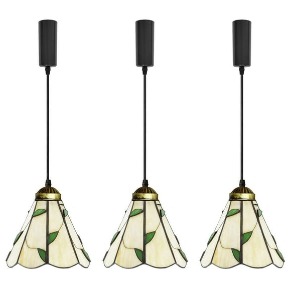 Kiven J-Type Track Lighting Light fixture, Adjustable Length,3-Light Modern Glass Juno Track Pendant Light,E26 Socket
