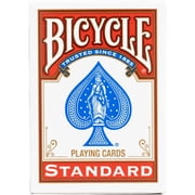 Bicycle Standard Index Black/Red, Pack of 4