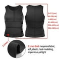 thumbnail image 6 of Dadiaei Men's Sauna Vest Waist Trainer with Adjustable Trimmer Belt - Double Sweat Belt Body Shaper for Gym, Workout, Exercise, Fitness, Weight Loss, Core Training, and Sauna Suit for Men, 6 of 7