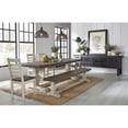 thumbnail image 6 of Pemberly Row 11-Drawer Reclaimed Pine Wood Console Table in Black, 6 of 7