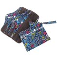 thumbnail image 2 of 6 Pcs Washable Sanitary Pads Cloth Sanitary Pads Menstrual Napkin Pad Reusable Cloth Pad Menstrual Pads, 2 of 3