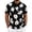 Black, variant on Men's Golf Polo Shirt Summer Graphic Print Short Sleeve Classic Shirt