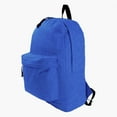 thumbnail image 2 of K Cliffs  Classic 16" School Backpack Basic Daypack Simple Book Bag, Unisex Royal, 2 of 3