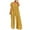 AA-Yellow, variant on QATAINLAV Women's Oversized Jumpsuits Short Sleeve Button V Neck Overalls Baggy Wide Leg Onesie Pants Jumpers with Pocket, Green, M