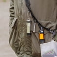 thumbnail image 3 of Greeniant Correa de hombro táctica Cuerda Sling Belt Hebilla de metal Liberación rápida Multifuncional Extraíble al aire libre Kits de desorden para acampar Café Ligero, 3 of 6