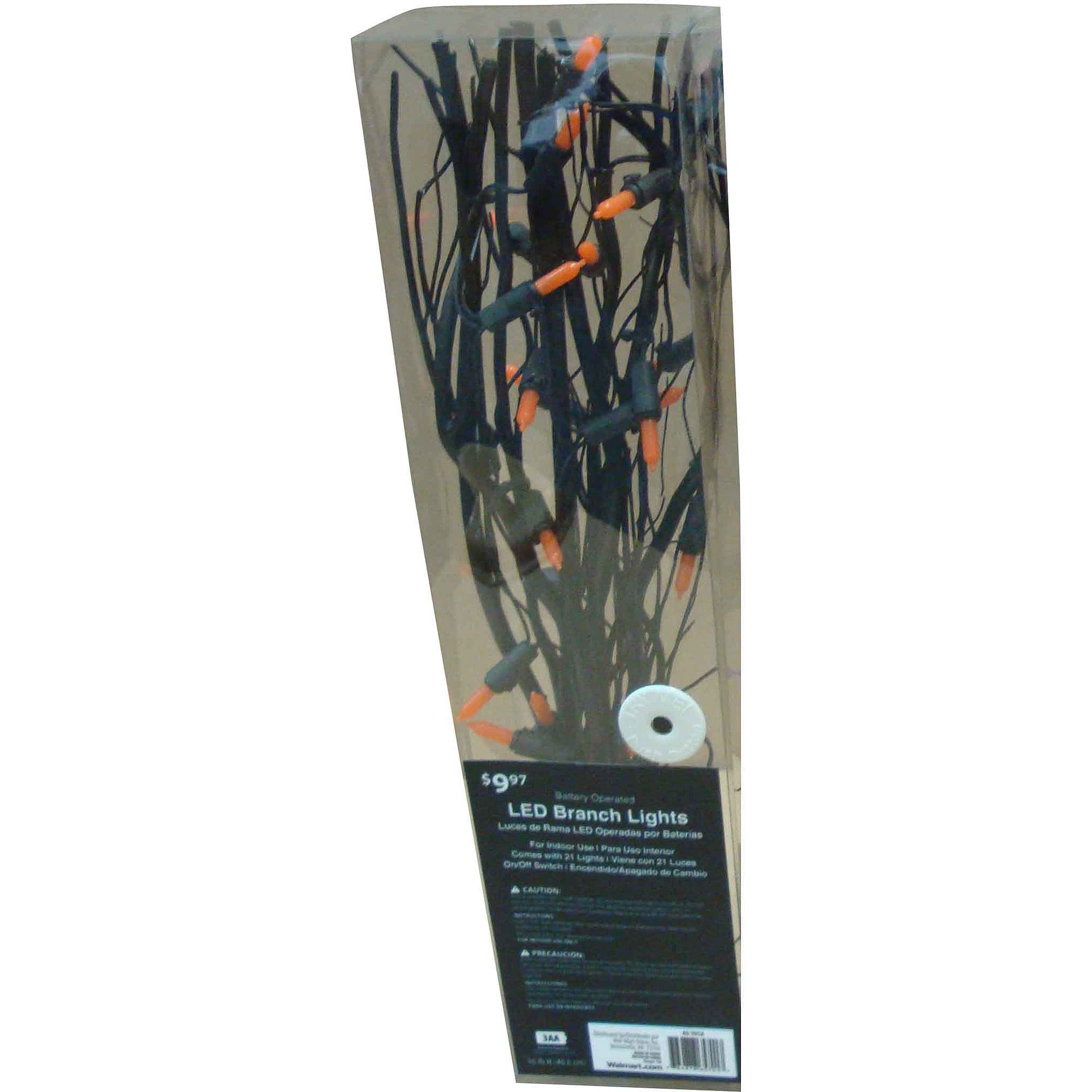 Halloween Led Lighted Branchorange Tree