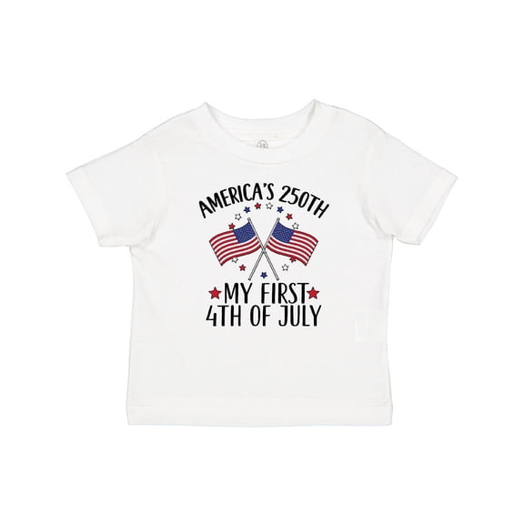 Inktastic My First 4th of July America's 250th Boys or Girls Baby T-Shirt