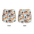 thumbnail image 5 of Lsque Industrial Transportations Printed Women's Running Shorts with Liner Pockets,Elastic Quick Dry Workout Athletic Gym Yoga Shorts,Womens High Waist Shorts-, 5 of 9