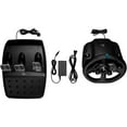 thumbnail image 3 of Logitech G Driving Force Shifter with Logitech G923 Racing Wheel and Pedals for PS 5, PS4 and PC and Genuine Leather Wheel Cover, 3 of 5