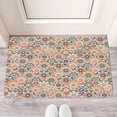 thumbnail image 2 of Boho Retro Brown Diamond Pattern (1) Welcome Doormat for Indoor/Outdoor Entrance Boho Retro Brown Diamond Pattern (1) Decoration Door Mat Kitchen Door Mat Bedroom Doormat 17x30 Inch, 2 of 6
