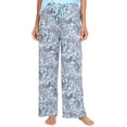 thumbnail image 4 of Echo Womens 2 Pc. Tank & Paisley Pajama Pants Set Large Blue, 4 of 4