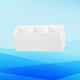 thumbnail image 5 of EeaseMX Caja de almacenamiento de 3 rejillas para brochas de maquillaje, soporte de escritorio para brochas, contenedor para lápices de cejas, color blanco, 5 of 8