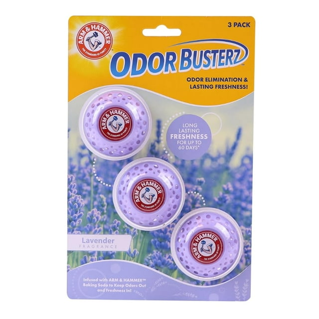Bolas eliminadoras de olores Arm & Hammer OdorBusterz® Lavender, 3 unidades