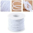 thumbnail image 4 of LEEYNEER Durable Elastic Rope for Crafts Vibrant White Plastic String Perfect for Jewelry Making and Projects 50M Roll, 4 of 6