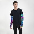 thumbnail image 6 of Picia Neon Free Play Arm Sleeves for Men and Women - Tattoo Cover Up UPF 50+ Cooling Sports Sleeve for Basketball Golf Football-One Size, 6 of 8