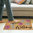 thumbnail image 4 of Welcome Door Mat 24x16 Inch Polyester Low Pile, Non-Slip Rectangular Welcome Mat for Indoor and Outdoor Use at Your Entrance Way, 4 of 4