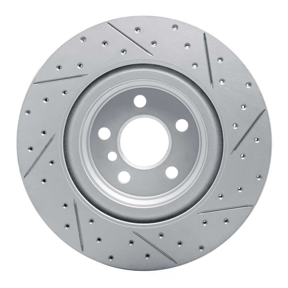 Dynamic Friction Company 830-31176L DFC Geoperformance Rotor - Drilled and Slotted