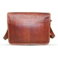thumbnail image 4 of Jaald 15" Brown leather Messenger Laptop case Office Briefcase Professional bag, 4 of 5
