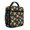 French Bulldog and Music Note, variant on Maltese and Floral Green Pattern Mini Insulated Lunch Bag, Beach Lunch Tote with Side Mesh Pocket & Adjustable Handle, Leakproof Lining Gifts for Work School Outdoor