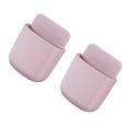 thumbnail image 2 of tamizeot 2 Pieces Air Conditioning Remote Control Storage Box Small Size Organization Container Plastic Phone Holder Organizer Case Pink, 2 of 6