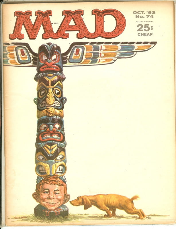 MAD Magazine Vintage #74 October 1962