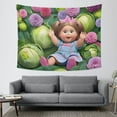 thumbnail image 6 of Cabbage Patch Kids-Theme Anti-pilling Tapestry Gift Wall Hanging Backdrop for Room Bedroom Girls Fans Background Banner Party Birthday Supplies Decor, 6 of 6