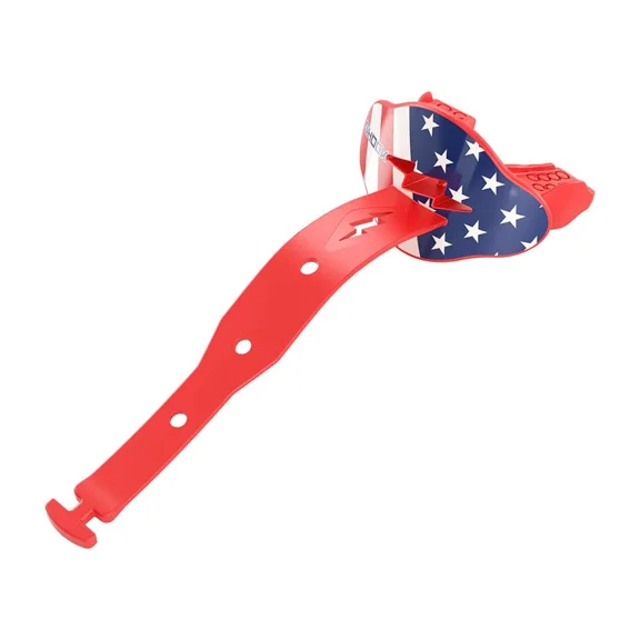 Shock Doctor, Bolt Lip Guard, One Size Fits All, Stars and Stripes
