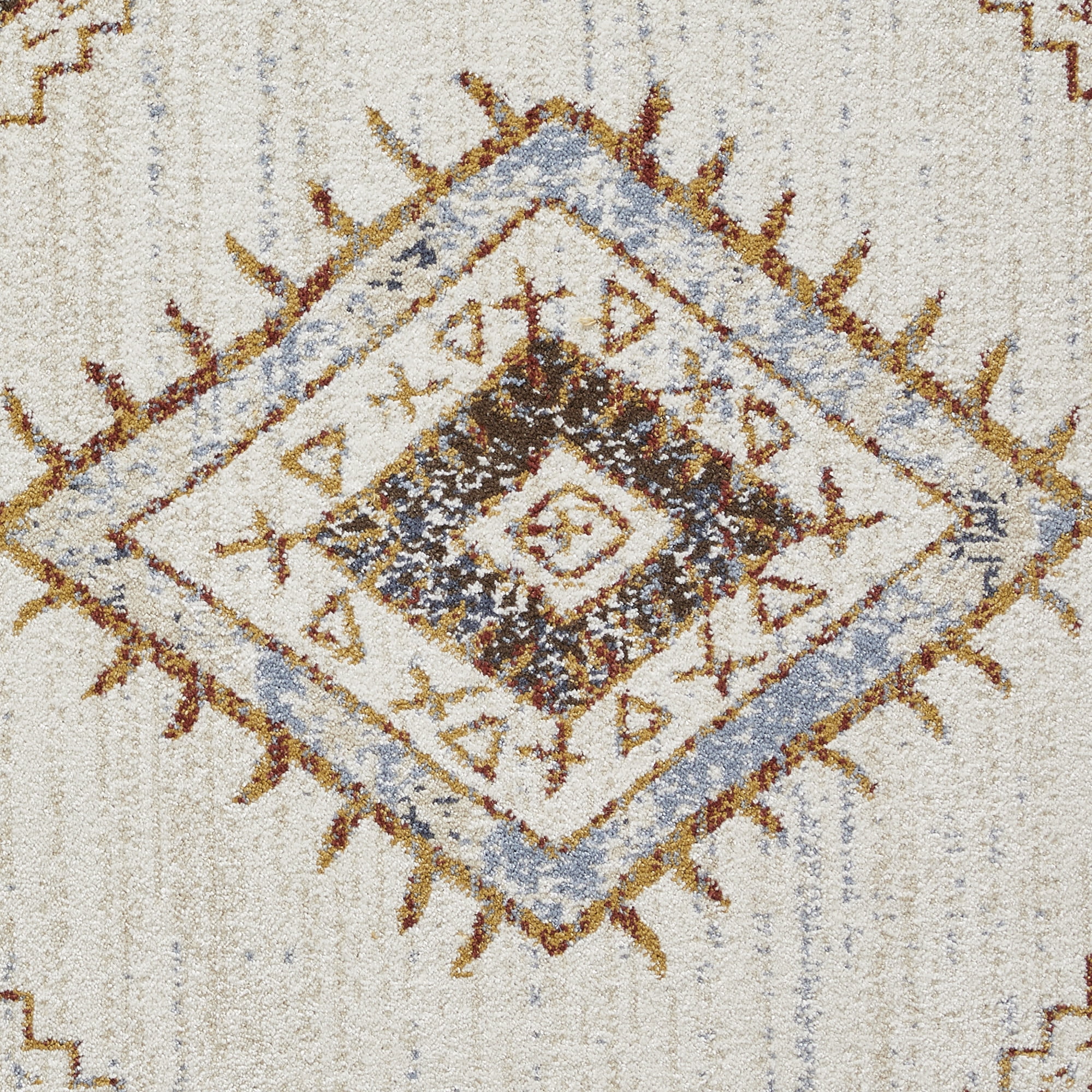 Loomaknoti Alsbrooke Temarnie 3' x 5' Ivory Tribal Indoor Accent Rug