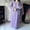 Purple, variant on Women's Solid Color Round Neck Pocket Thread Long Over Knee Winter Nightdress plus Size Nightgown Women's Summer Nightie Oversized Shirts Sleeping Women