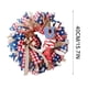 thumbnail image 3 of Xihbxyly Corona Del Día de La Independencia, Decoración de Tela, Temática Patriótica En Rojo, Blanco y Azul, Decoración Festiva para El Hogar, Versátil para Uso En Interiores y Exteriores, Fácil de C, 3 of 7