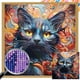 thumbnail image 1 of 5D DIY Taladro Cuadrado AB Parcial Dazzle Cat 45x45cm, 1 of 9