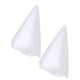 thumbnail image 4 of 2 velos de novia cortos de tul blanco perlado, velos de novia, tocados para novias, damas de honor y mujeres, 4 of 8