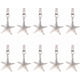 thumbnail image 1 of Pesas para manteles de estrella de mar, 10 unidades, de aleación tibetana, con clip., 1 of 7