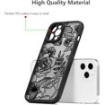 thumbnail image 6 of for iPhone 12 Pro Max Case, Floral Rose Cute Phone Case for Women Girls Aesthetic Pattern Print Slim TPU Bumper Case Shockproof Protective Case for iPhone 12 Pro Max 6.7 Inch, Black, 6 of 13