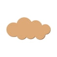 thumbnail image 2 of Cloud Shaped Bulletin Board Adhesive Pin Board Wall Mount Display Board, Cute Cloud-Shaped Thick Board for Photos Notes and Reminders, No-Drill Wall Decor for Kid Room Study and Office Display, 2 of 6