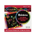thumbnail image 4 of Melissa and Doug Scratch Art Rainbow Mini Notes (125) with Wooden Stylus FSC Certified, 1 count, Child, 3.750 L x 3.750 W x 1.750 H inch, 4 of 10