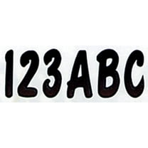 Hardline Products Series 200 Factory Matched 3 Inch Boat & Pwc Registration