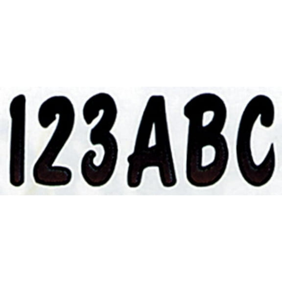 Hardline Products Series 200 Factory Matched 3 Inch Boat & Pwc Registration