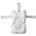 thumbnail image 1 of Asiento de baño para bebé, alfombrilla de soporte de seguridad, malla de malla, lavable, transpirable, suave, ducha para niños pequeños, cojín para el cuerpo con correas, estrella verde Methold  BA000371-04, 1 of 7