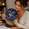 thumbnail image 6 of 12 Zodiac Signs Pearl Art Kit, Beginner-Friendly Pearl Diamond Painting Set, Calming Craft Activity for Stress Relief & Zodiac-Themed Decor (Virgo), 6 of 7