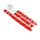 thumbnail image 5 of Etiqueta De Cinturón De Fútbol, ​​bandera De Cinturón De Fútbol Rojo Ligero Para Ligas Juveniles Para Adultos ANGGREK Otros, 5 of 8
