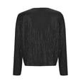 thumbnail image 3 of Vedolay Women's 2023 Coat Jackets for Women Casual Open Front Long Sleeve Fashion Lightweight Jacket,Black L, 3 of 4