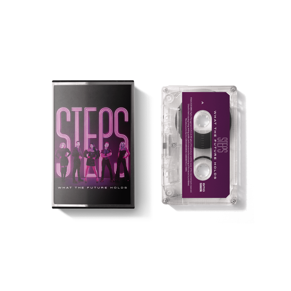 Steps What The Future Holds Exclusive Transparent Cassette Tape Album