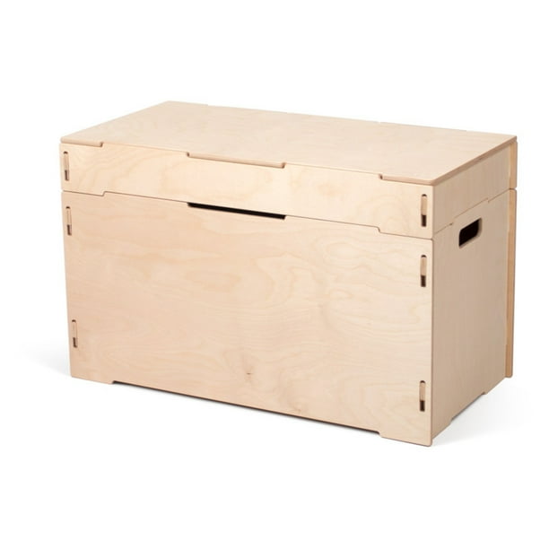 Sprout Unfinished Small Wooden Storage Bench Com Sprout Unfinished Small Wooden Storage, Unfinished Storage Bench Seat