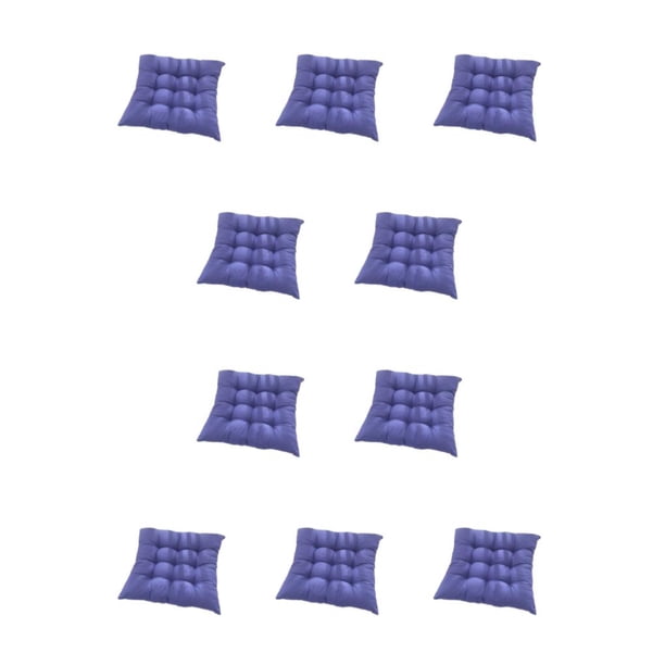Naiovety Almohadillas para patas de sillas Fieltro duradero para protección del suelo y movimiento silencioso Almohadillas para sillas de tela azul oscuro 40*40 10Conjunto
