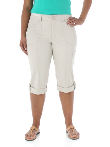 Lightweight Cargo Capri Pants - Walmart 