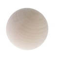 thumbnail image 1 of 7.5cm/3 Inch Solid Round Beech s Beads for Crafts, 1 of 6