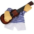 thumbnail image 2 of Pet Guitar Costume Funny Singer Cat Puppy Cosplay Clothes for Halloween, 2 of 6