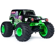 Monster Jam, Official Grave Digger Remote Control Monster Truck, 1:10 Scale, with lights and sounds, for Ages 4 and Up